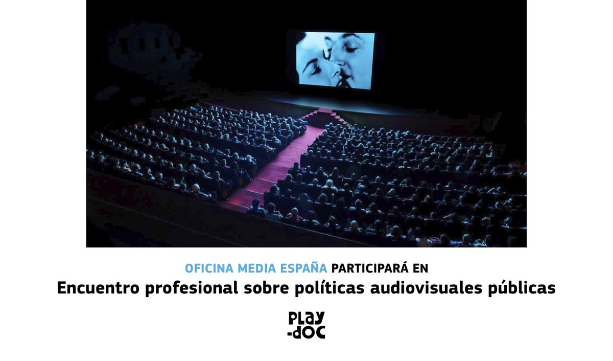 OficinaMEDIAEs's tweet photo. PLAY-DOC 2025: Participamos en encuentro profesional sobre políticas audiovisuales públicas.

Más info > https://t.co/kcRQcsfS5h
#PlayDoc https://t.co/K0HN9qJp2P