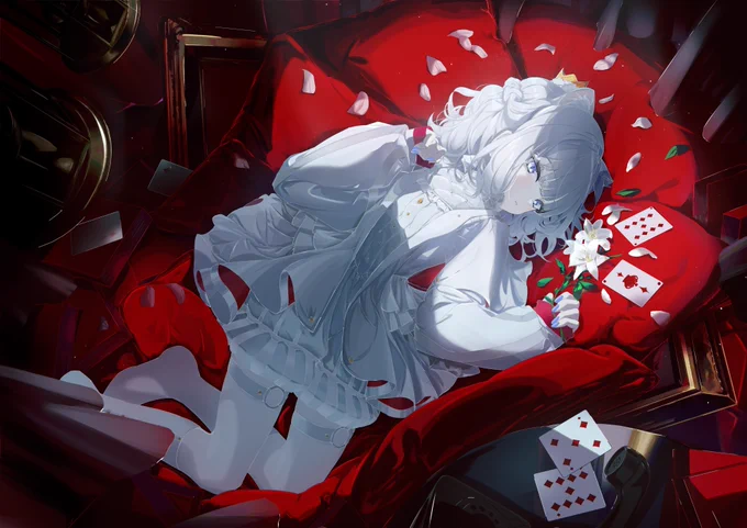 VALIS(  )「Memoria」by CHINO様のイラスト担当させていただきました…!#VALIS #KAMITSUBAKI_STUDIO 