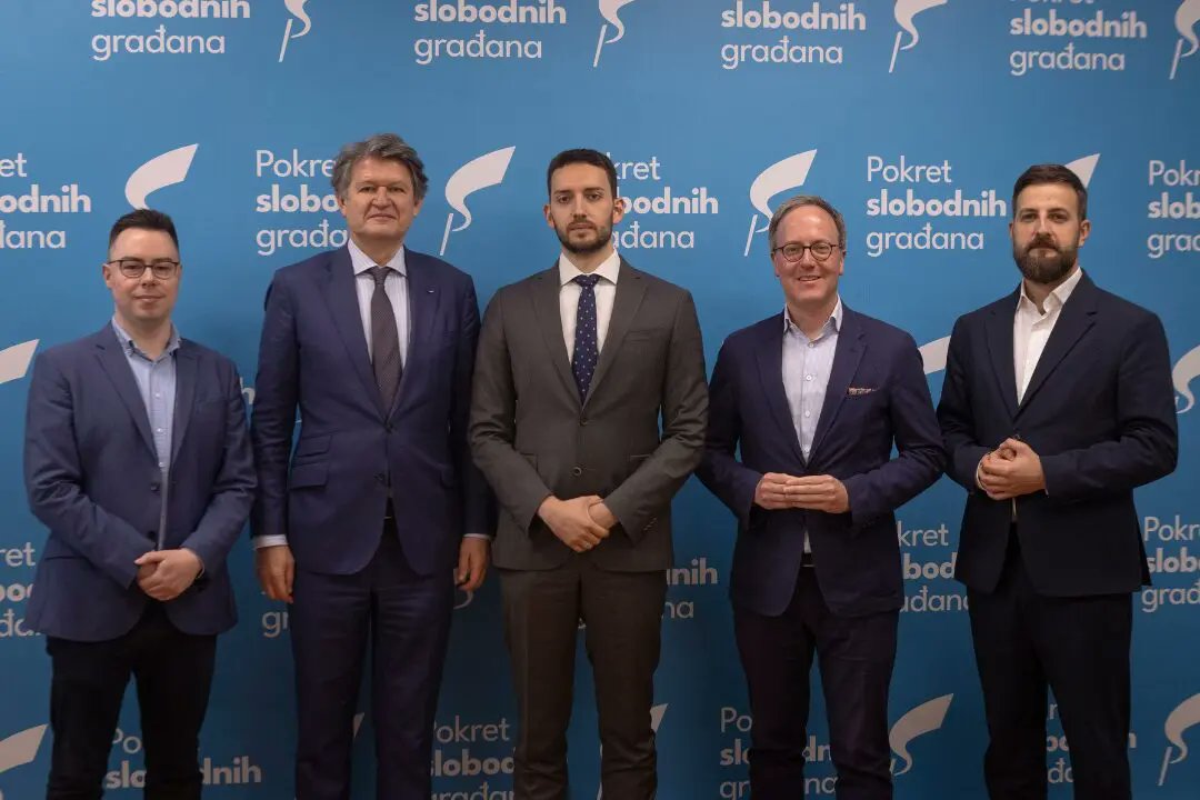 Predstavnici Evropskog i Austrijskog Parlamenta u poseti Pokretu slobodnih građana 👇

<a href="/PavleGrbovic/">Pavle Grbovic</a> : “Važno je da građani Srbije vide da imaju iskrene prijatelje u okviru evropskih država i institucija koji podržavaju legitimne zahteve građana da i u našoj zemlji zavladaju