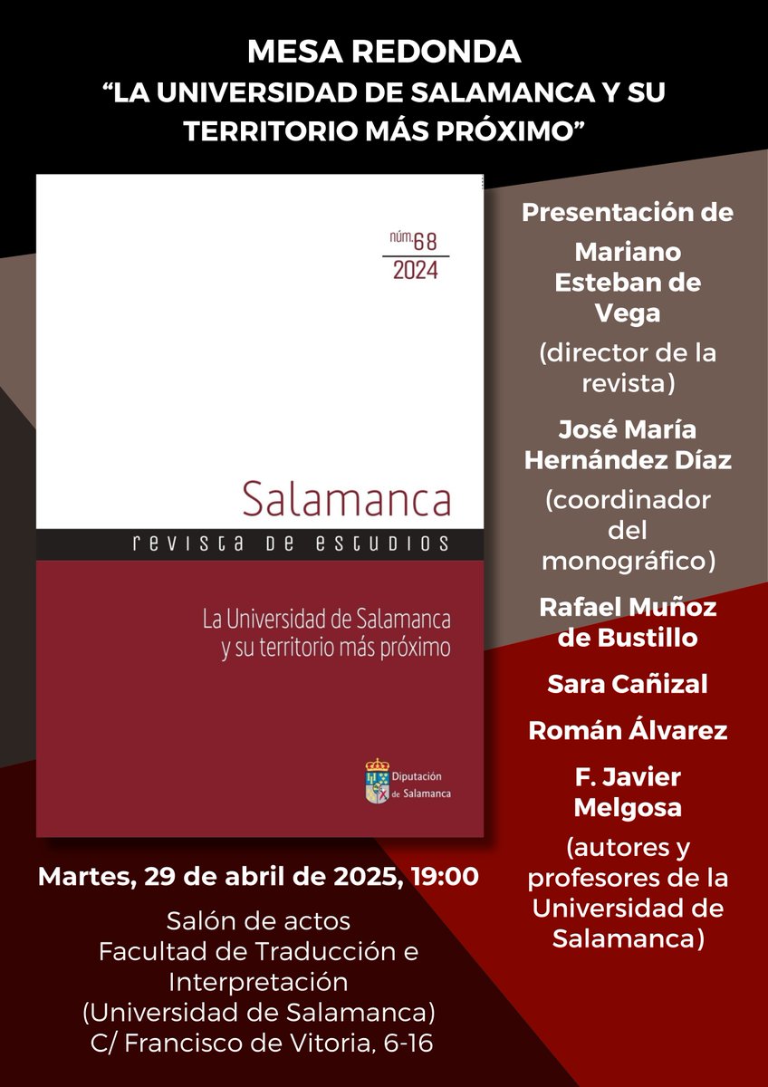 Esta tarde celebramos una mesa redonda en torno al contenido del último número de la revista de la Diputación. Recomendable para los interesados en la relevancia social y económico de nuestra universidad.