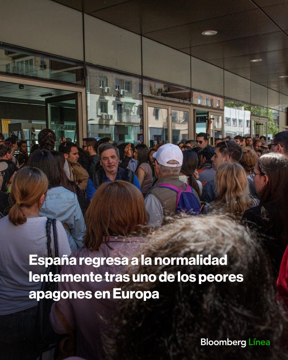 España y Portugal estaban volviendo a cierta apariencia de normalidad a primera hora del martes, con muchas preguntas pendientes sobre lo que causó uno de los peores apagones de Europa.
Conoce más sobre el escenario actual: bit.ly/4d37xIE

📷Claudia Paparelli