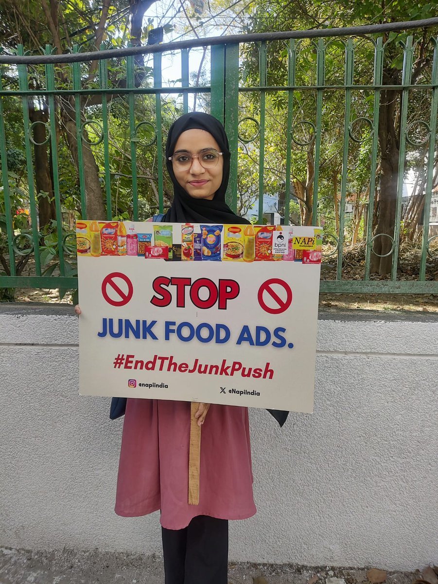 NAPiIndia's tweet image. Misleading advertisements of Ultra Processed Food Products must stop! 
#EndTheJunkPush #NAPi 
@Moveribfan