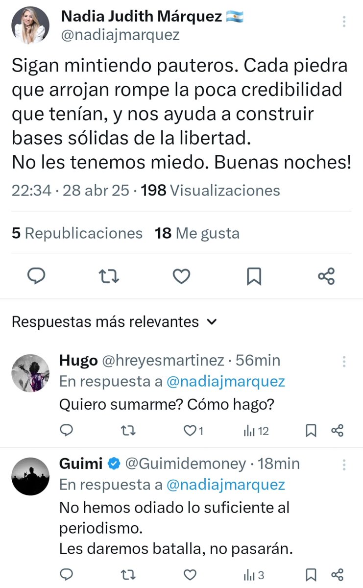 Qué curioso, porque después de mi nota en LMN sobre la imposibilidad de esta señora de ser candidata por ficha limpia, a partir de la causa que tuvo por estafa, el tema lo tomaron casi todos los medios nacionales. Se ve que los pauteros se reproducen y no lo sabíamos.