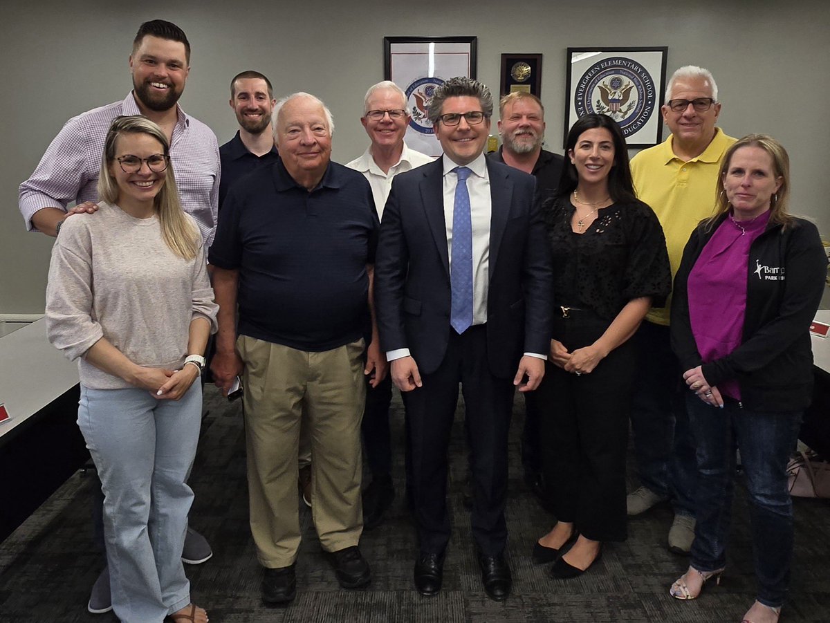 The Benjamin School District Board of Education welcomes their new superintendent, Dr. Patrick McGill.