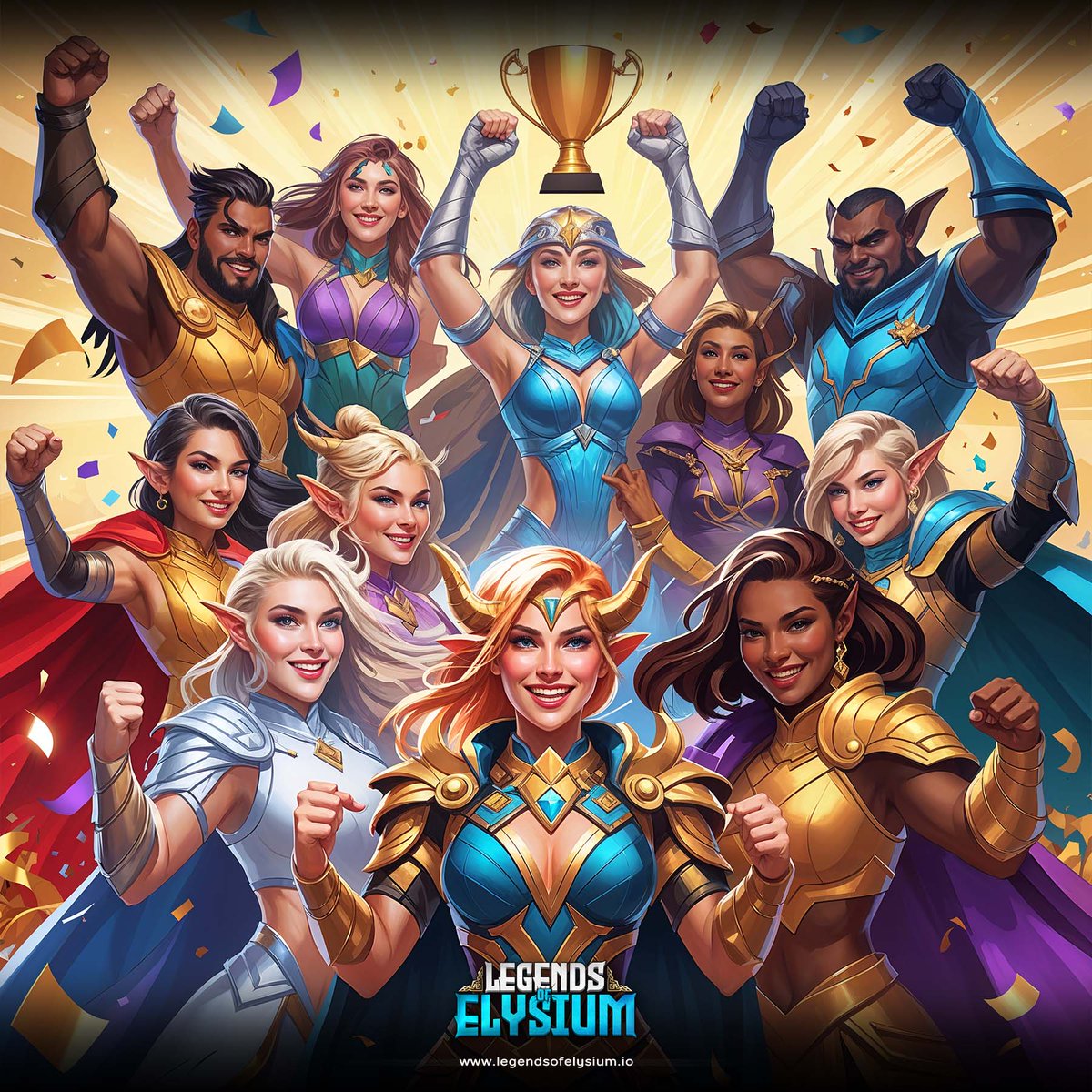 Legends of Elysium tweet media