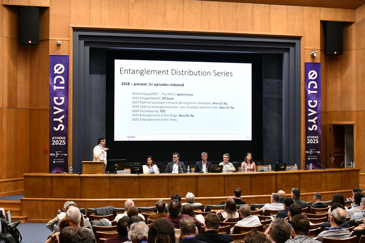 #QCIDays2025: QKD Use Cases in Europe! 🇪🇺

 🇵🇹 PTQCI – C. Bastos, Indra Deimos
 🇨🇿 CZQCI – J. Bouda, Cybersecurity Hub
 🇧🇪 Be-QCI – E. De Vinck, Belnet
 🇸🇮 SiQUID – A. Ramsak &amp; L. Ulčakar, Univ. of Ljubljana
 🇷🇴 RoNaQCI – G. P. Popescu, Politehnica Bucharest