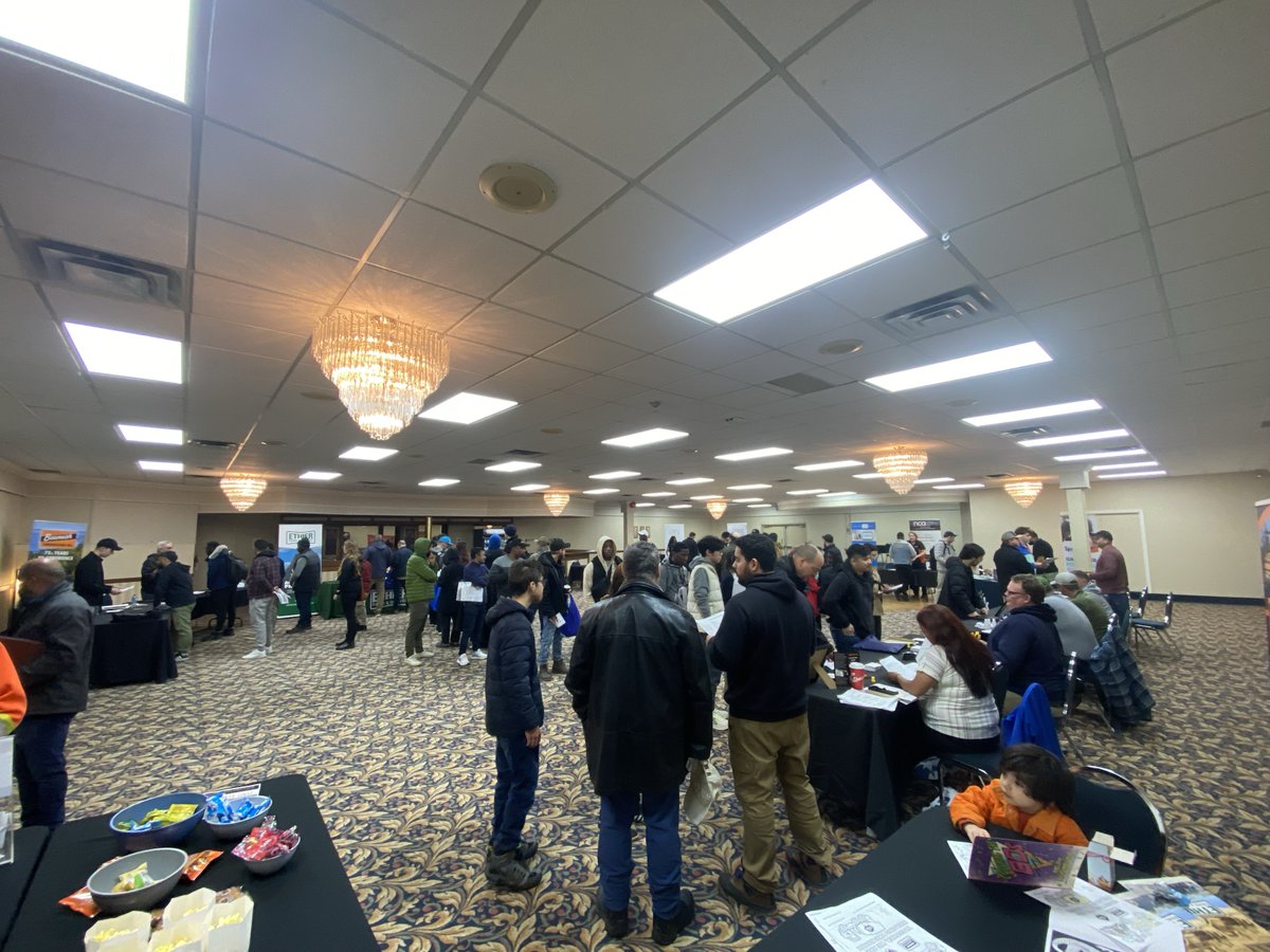 We’d like to extend a thank you to everyone who joined us at the Construction/Industrial Job Fair on Saturday, April 26th, 2025!

A big thank-you as well to the employers and vendors who participated, and to everyone who helped organize and support the event!