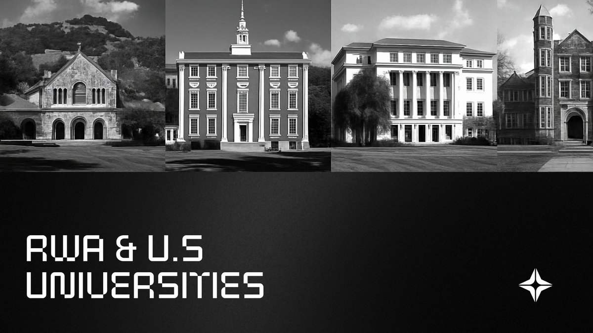 Cryptowissdefi's tweet photo. U.S. universities are stepping up as key players in the RWA (Real World Assets) revolution.

Institutions like @MIT, @Stanford &amp; @Wharton are now producing graduates who understand both smart contracts and securities law—equipping them to build the future of tokenized finance. https://t.co/iv6agUFXBZ