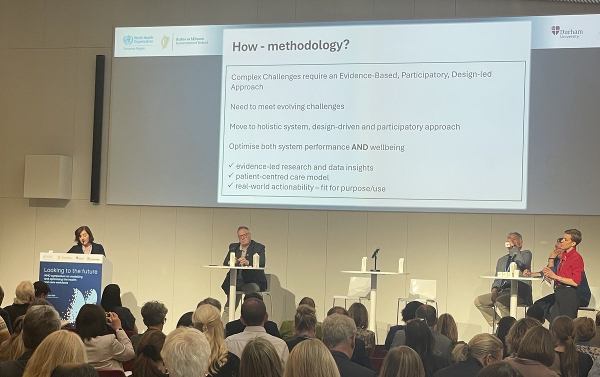 DannyAgnello_GH's tweet photo. @WHO_Europe @Kevin_Fong @WHO @uni_copenhagen @heffernan_c1 Great to see another researcher promoting the value of #cocreating clinical guidance

“Complex challenges require an #evidencebased #participatory approach” - Anne Horgan

I agree, &amp; delighted you used #cocreation 👏🏼 https://t.co/JRDmbnrnMv