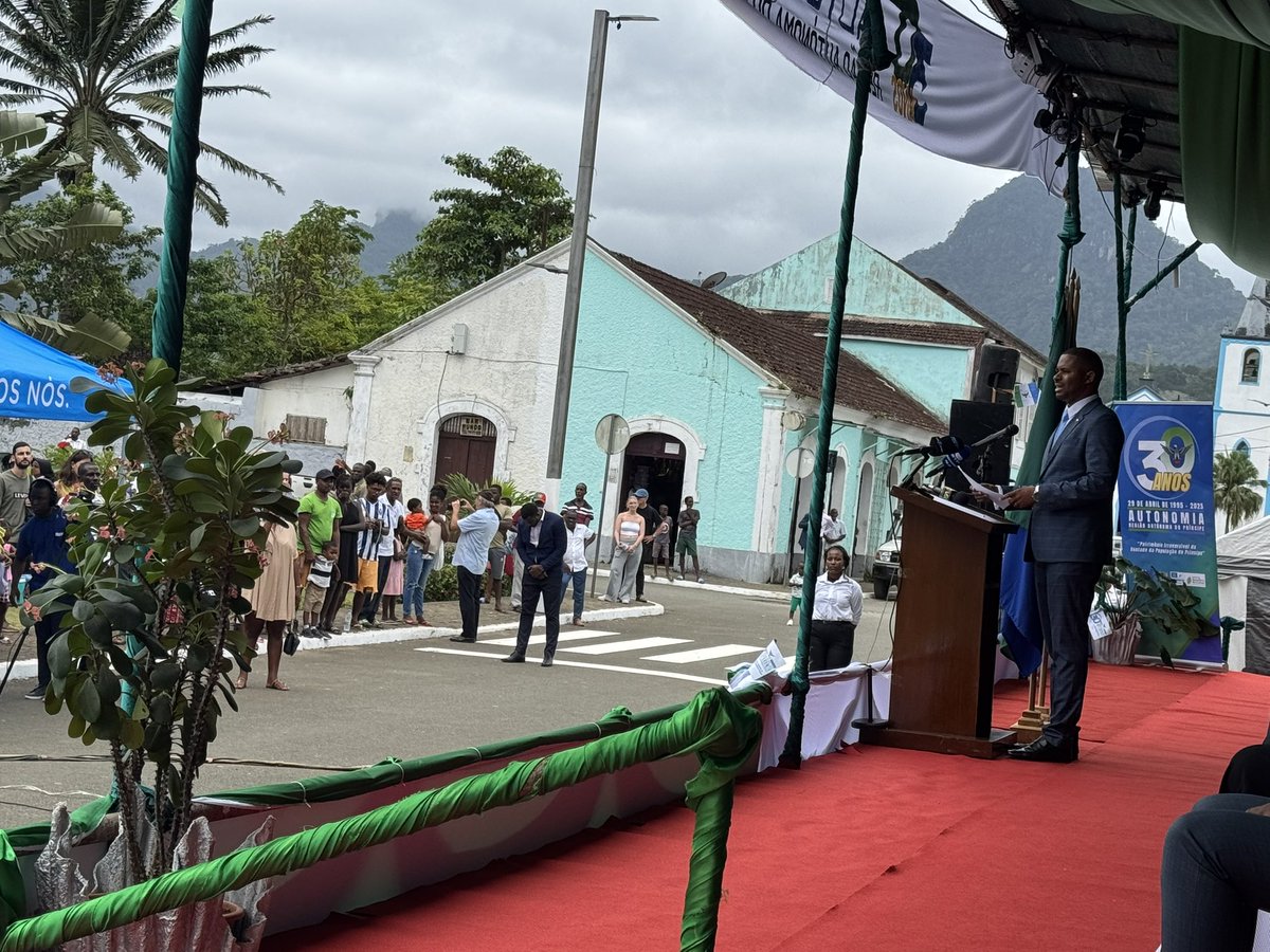 Lovita_Ram's tweet image. Today we celebrate 30th anniversary of the autonomy of Príncipe Island,a UNESCO Biosphere Reserve since 2012 with rich natural biodiversity heritage rich in biodiversity #SDGs #undpstp