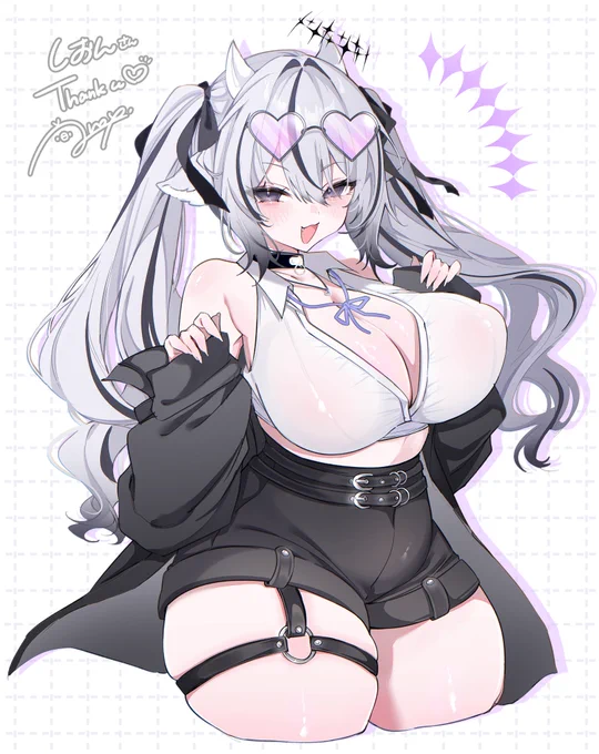 VRCのお友達を描きました 