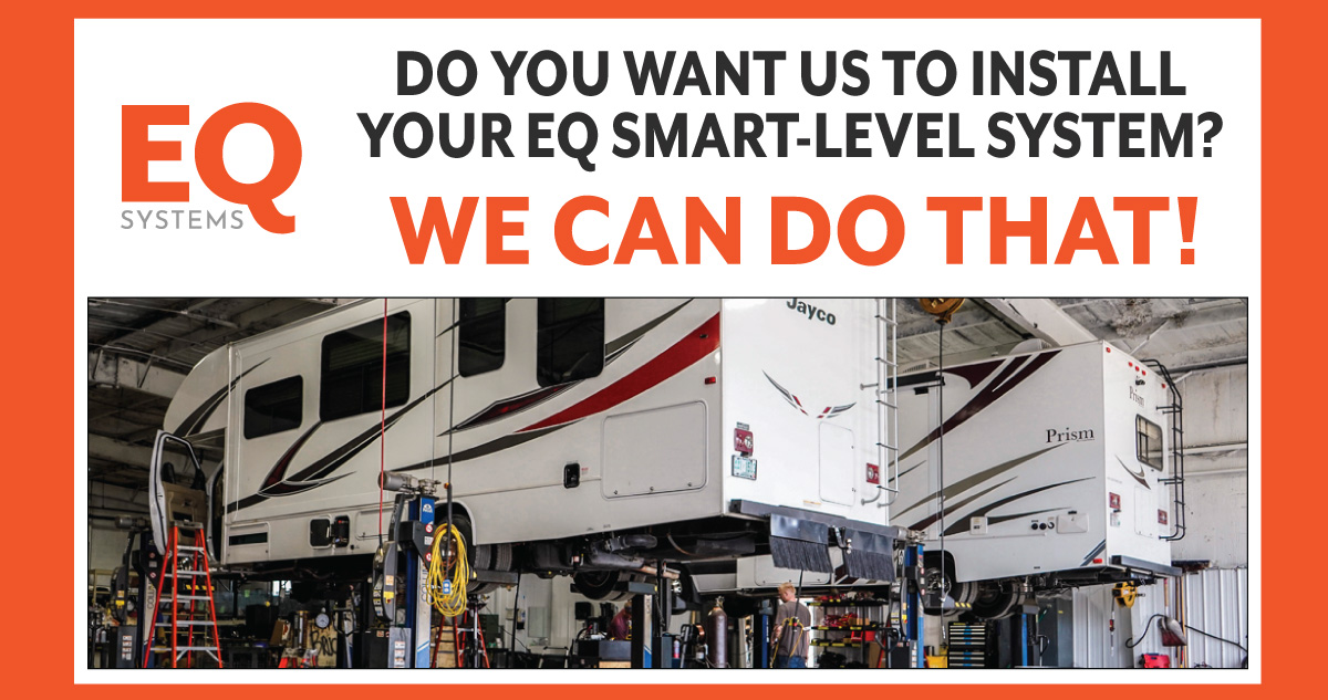 equalizersys's tweet image. Elevate your RV lifestyle! 🚐✨ Our leveling systems bring reliable comfort for all RV types. Call 800-846-9659 or click eqsystems.us for your custom quote. #GETLEVEL #RVAdventure