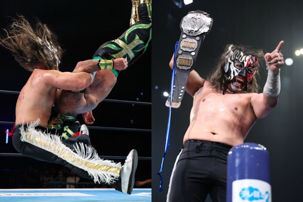 ElPep23's tweet image. In a hell of Main Event, El Desperado defeated Templario to retain the IWGP Junior Heavyweight Championship.

Another match with insane chemistry.

At this point Despe is the best Jr. in the world.

Helluva match!

#njHIZEN #njpw #eld @ElDesperado5 @njpw1972 @njpwglobal #cmll