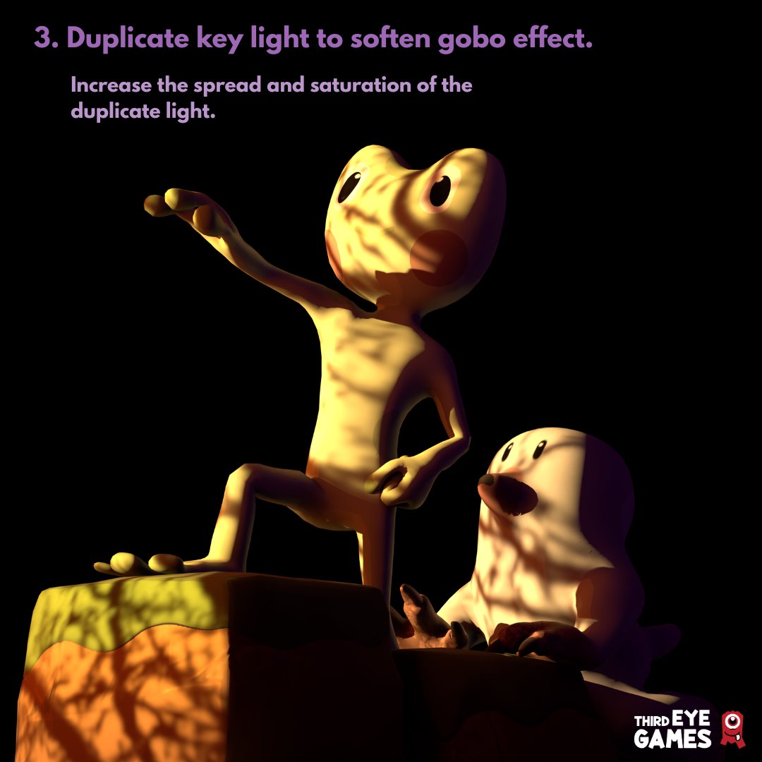 thirdeyegamesza's tweet photo. 💡✨ Light it like Third Eye! 🎮🔦

Lighting can make or break your 3D scene.
Here’s how we do it at Third Eye Games! 💡👀

Check out our thread to see our lighting workflow and steal a few tricks 👇
 🎮✨
#GameDev #3DArt #LightingTips #IndieDev #MoNFro https://t.co/IZuNrucjz5