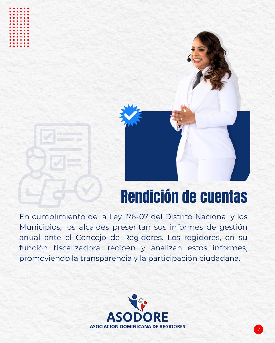 Asociación Dominicana de Regidores tweet media