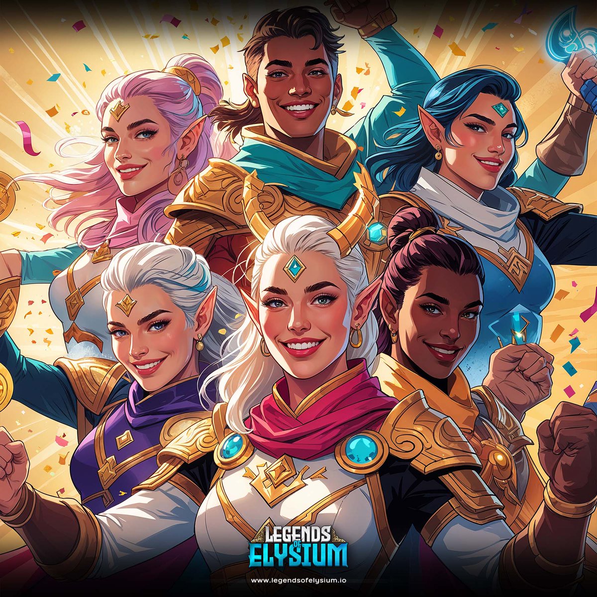 Legends of Elysium tweet media