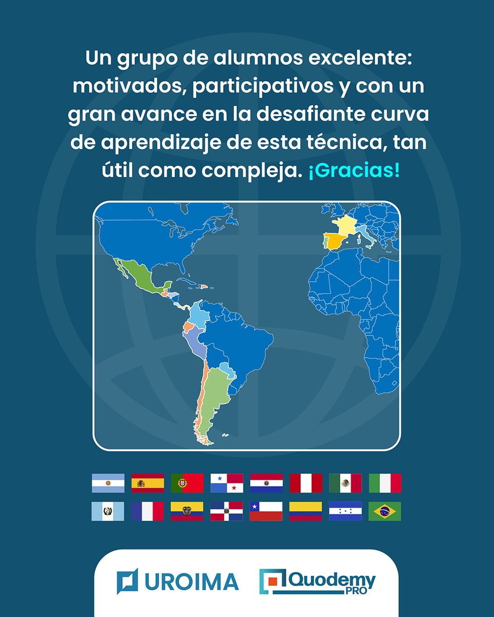 Uroima (@_uroima) on Twitter photo 👏 Hemos finalizado la 4ta. edición del Fellow "RMmp prostática: todo para la práctica asistencial". Un placer haber compartido nuestra experiencia con 112 colegas, de 16 diferentes países. 💙 ¡Gracias a todos!
<a href="/VioletaCatala/">Violeta Catalá. Uro-radióloga. Uroima</a> <a href="/JHernandez_RX/">Jonathan A. Hernández Mancera</a> <a href="/SERAM_RX/">SERAM - Sociedad Española de Radiología Médica</a> <a href="/CIRsocial/">Colegio Interamericano de Radiología</a> <a href="/AbelGHuete/">Abel González-Huete</a> 👏 Hemos finalizado la 4ta. edición del Fellow "RMmp prostática: todo para la práctica asistencial". Un placer haber compartido nuestra experiencia con 112 colegas, de 16 diferentes países. 💙 ¡Gracias a todos!
<a href="/VioletaCatala/">Violeta Catalá. Uro-radióloga. Uroima</a> <a href="/JHernandez_RX/">Jonathan A. Hernández Mancera</a> <a href="/SERAM_RX/">SERAM - Sociedad Española de Radiología Médica</a> <a href="/CIRsocial/">Colegio Interamericano de Radiología</a> <a href="/AbelGHuete/">Abel González-Huete</a>