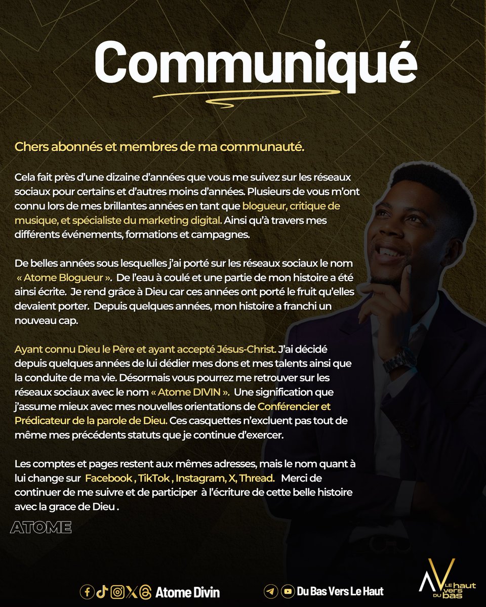 Communiqué 🕊️🍄