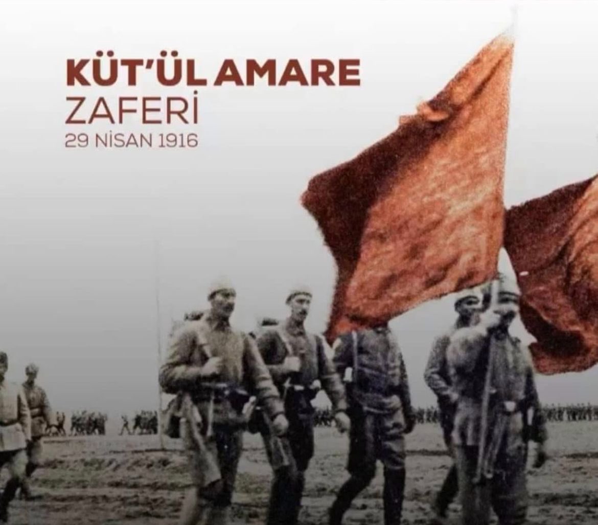 aslankenan_nl's tweet photo. 109 yıl önce #KutulAmare’de şanlı bir destan yazan ecdadımızın kahramanlık ruhu, bugün de yüreğimizde yaşıyor. Bu anlamlı zafer gününde, şehitlerimizi dua, şükran ve saygıyla yâd ediyorum.

#KutulAmare #HalilKutPaşa #29Nisan1916 #6ıncıOrdu #SakallıNureddinPaşa https://t.co/lkQ8lmTXDU