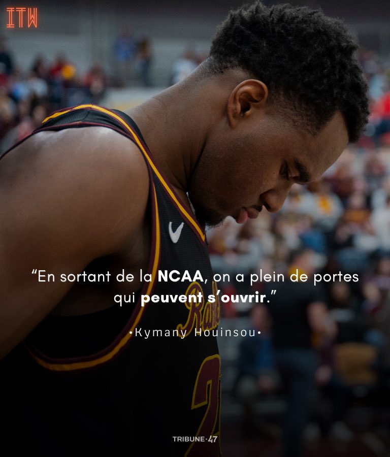 L’un des meilleurs Français de la saison en NCAA, Kymany Houinsou !

📸 Loyola Chicago