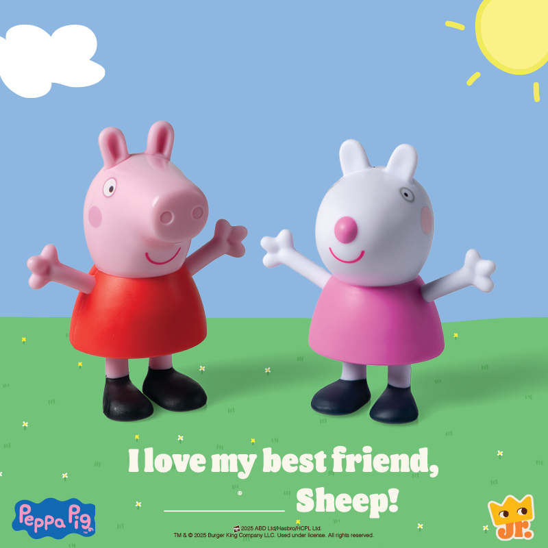 Think you know your Peppa Pig?? Complete the missing word in these infamous Peppa Pig catch phrases😁💕

#littleroyals #freetoys #peppapig