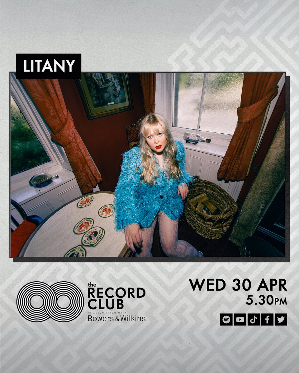 The Record Club (@recordclubuk) on Twitter photo Litany is joining The Record Club tomorrow! Send your questions below to be in with a chance of winning a pair of <a href="/BowersWilkins/">Bowers & Wilkins</a> 🎧
It’s going to be a great one… See you on Wednesday at 5:30pm! Litany is joining The Record Club tomorrow! Send your questions below to be in with a chance of winning a pair of <a href="/BowersWilkins/">Bowers & Wilkins</a> 🎧
It’s going to be a great one… See you on Wednesday at 5:30pm!