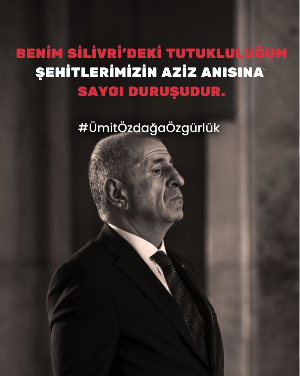 TurkanUrgan's tweet photo. Genel Başkanımız Sayın Prof. Dr. Ümit Özdağ’ın Yanındayız!

#ÜmitÖzdağaÖzgürlük https://t.co/lRxQcz2ZfX