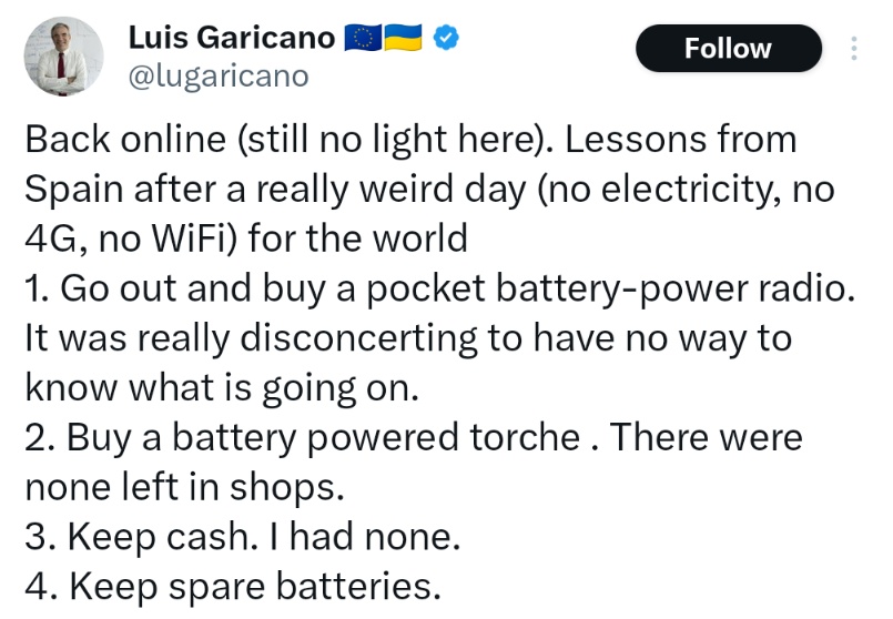 ⚫️"Come Prepararsi al Prossimo Blackout: Consigli Utili per Affrontare l'Imprevisto"