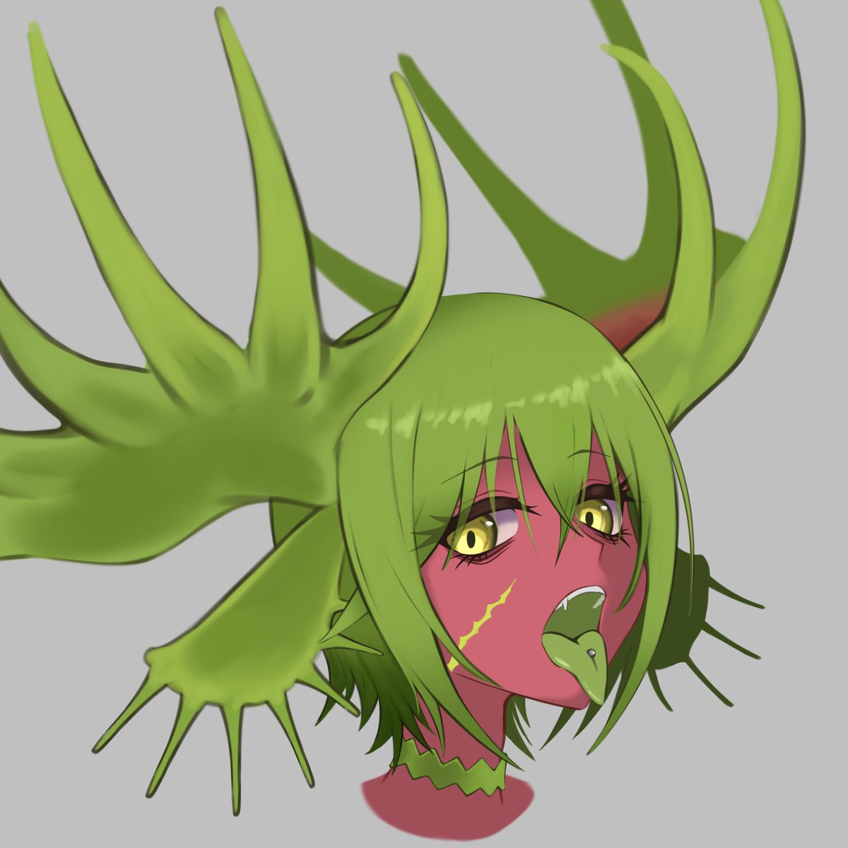 #ゴールデンウィークSNS展覧会2025
植物ベースでキャラデザ考えるのが好きです🌿 