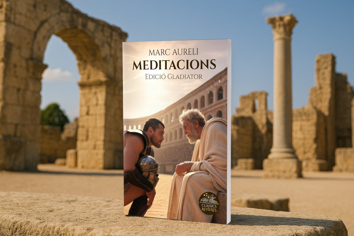 ClassicRevifats's tweet photo. Si un llegat sobreviu dos mil anys és que és ben valuós.✨
Els romans ens deixaren alfabet, dret, arquitectura, art… i literatura! Una de llurs obres cabdals és #Meditacions de Marc Aureli.📖 Un munt de pensaments motivadors que ara pots gaudir EN CATALÀ: https://t.co/Q1iMx5cpr6 https://t.co/bvAt72Aw5H