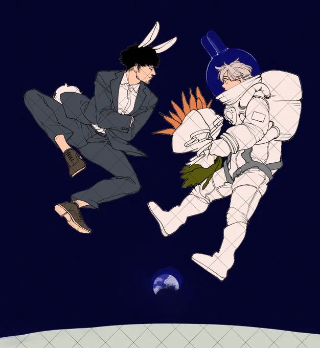 色仮置き。宇宙っぽい色合いつくりたーーい 