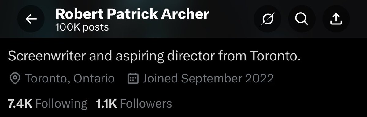 Robert Patrick Archer tweet media