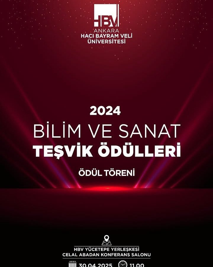 30 Nisan 2025 Çarşamba günü Saat: 11.00'de yapılacak ödül töreninde ben de ödül alacağım. Yaşınız kaç olursa olsun ödül almak güzel bir duygu. 🥰🌺🧿