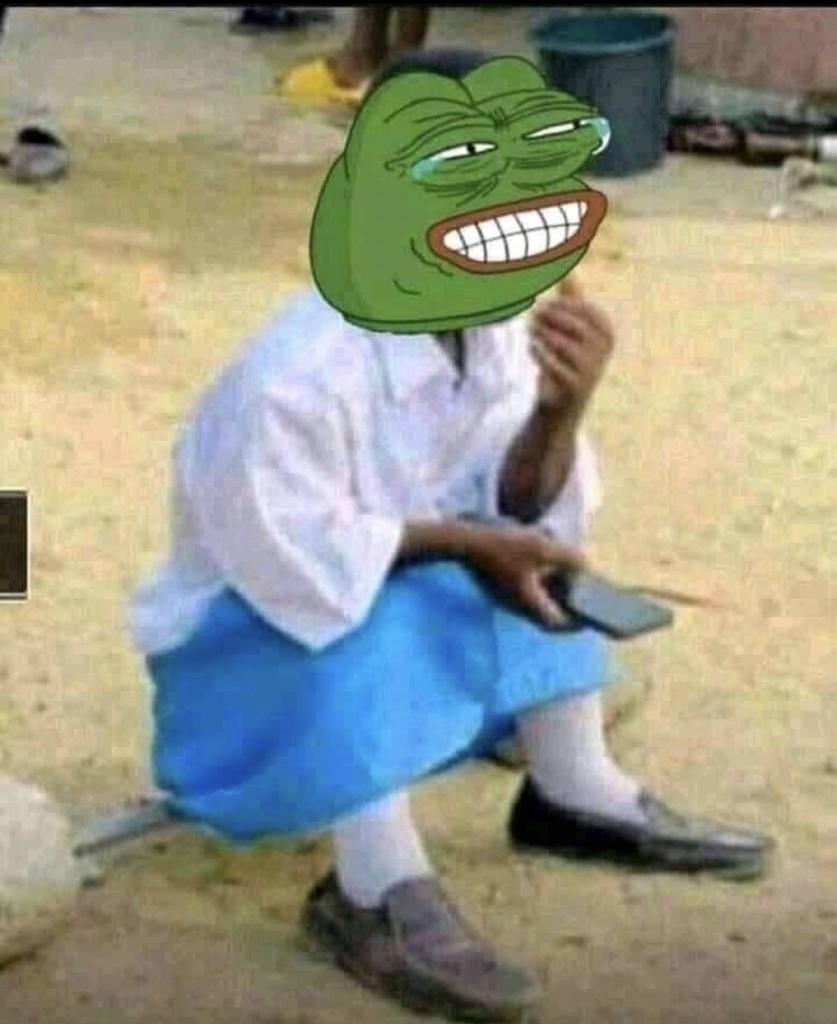Exam: The girl is naked (add a question tag)
Me: where's she?