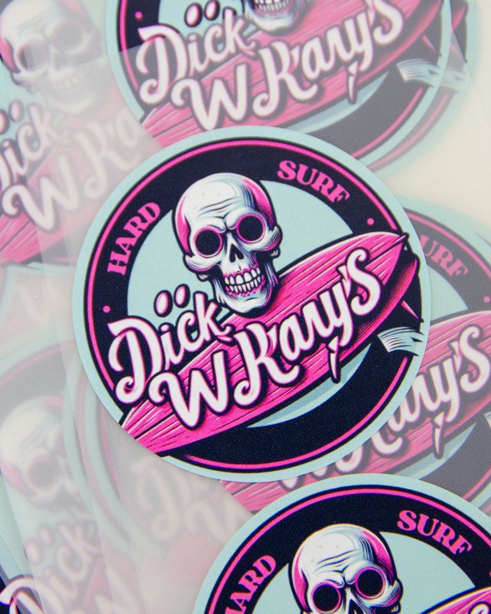 🔥🎸 Dick Wrays get everyone buzzing with their concerts — or as they say themselves: hell-born surf, simply wild.
Thanks for trusting Camaloon to bring your essence to life with custom clothing stickers.
Long live wild rock! 🤘🏼⚡