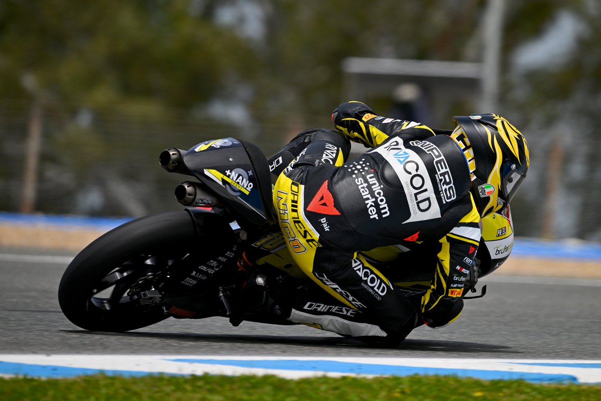 A challenging weekend, despite consistent confirmation of strong performances 💪
We immediately shift our focus to the next GP ⚡️👀

Spanish Weekend Recap ⬇️
🇮🇹 snipersteam.com/2025/04/29/gra…
🇬🇧 snipersteam.com/en/2025/04/29/…

#MotoGP #Moto3 #SpanishGP #RiccardoRossi #NicolaCarraro #Racing #gp