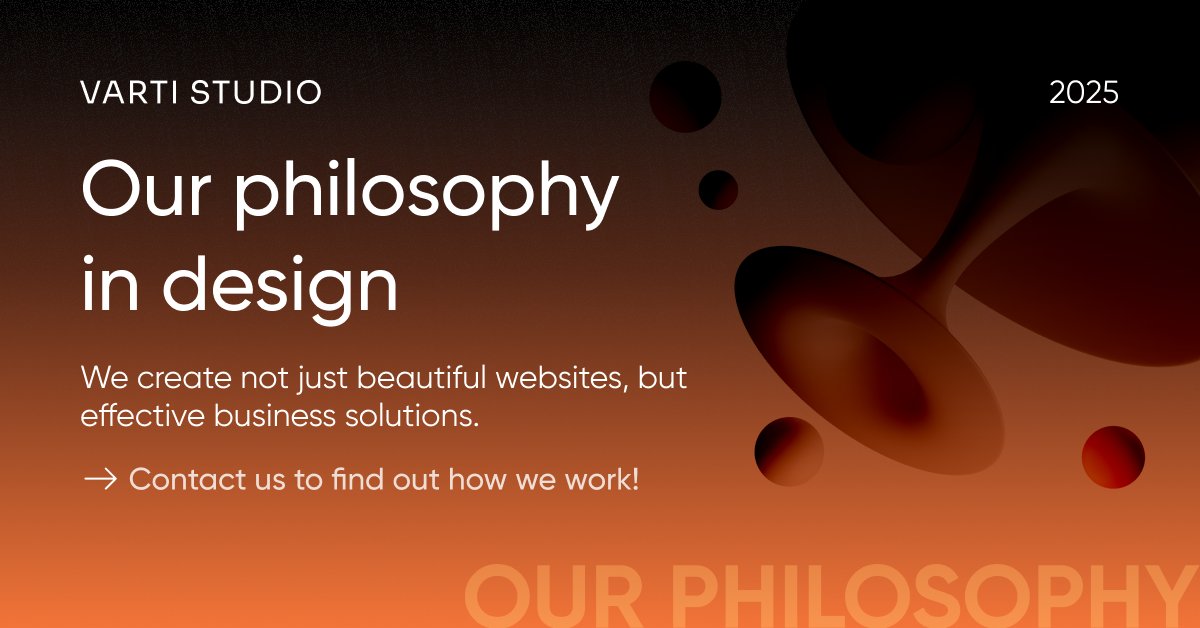 VartiStudio's tweet photo. Varti Studio philosophy in design

We approach each brand with attention to detail and focus on long-term results, not just an immediate effect.

#VartiStudio #DesignPhilosophy #UIUX #WebDesign #BusinessDesign #CreativeApproach #EffectiveDesign https://t.co/SjJQCRaPoD