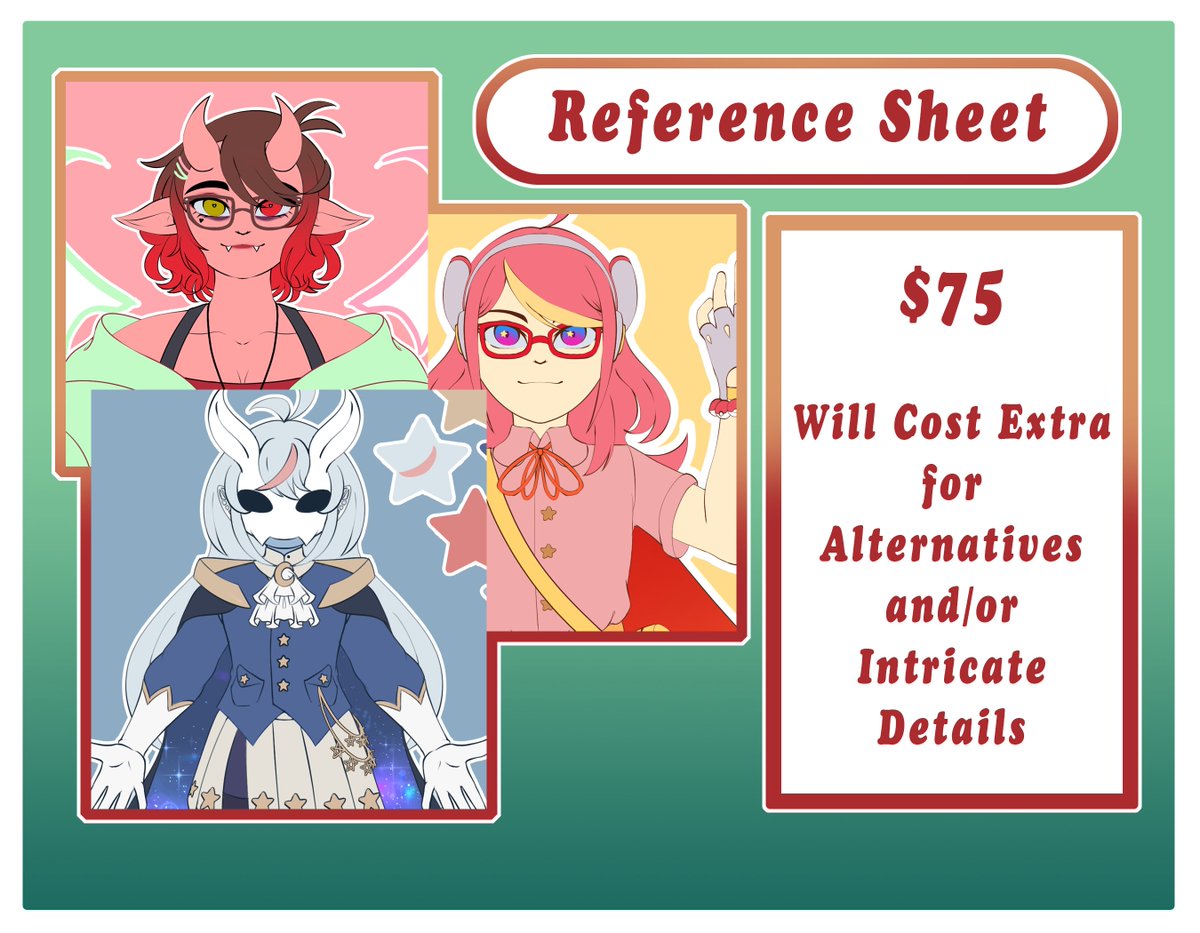 Daxtarity's tweet photo. 🩷Commission Sheet🩷

Decided it was time to update and feature some new art!

If you have any questions, my DMs are Open! so don't hesitate to ask! https://t.co/CVjO1zKhGl