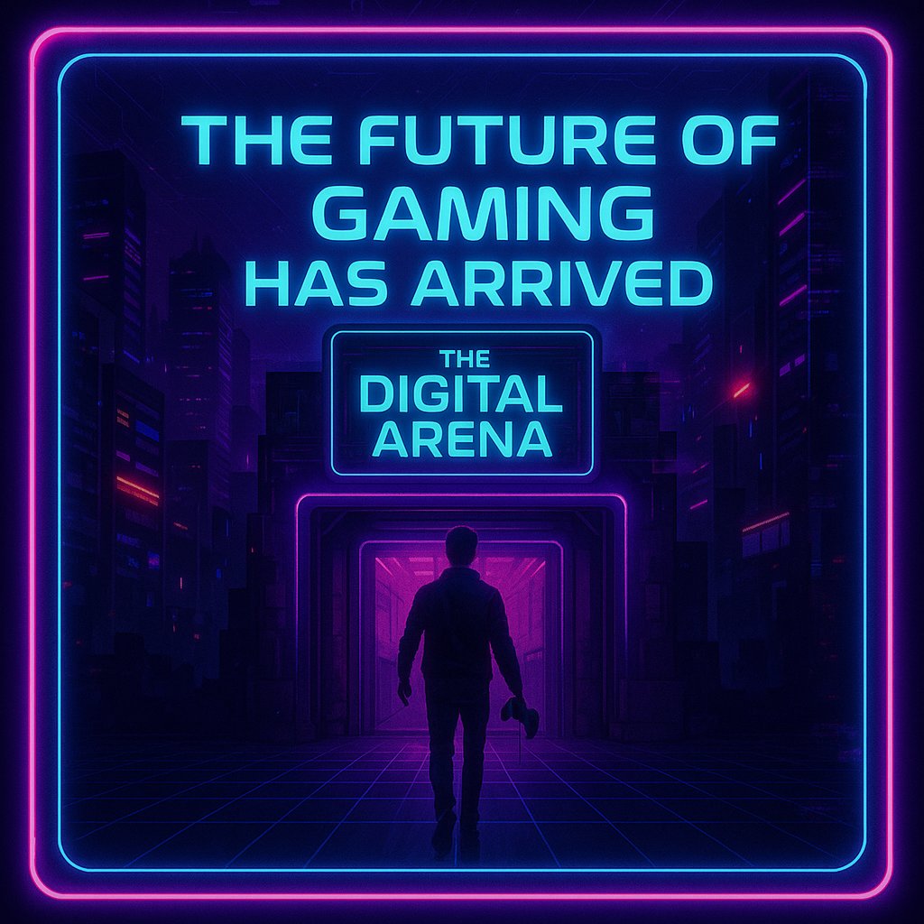Gaming isn't just gaming anymore.
It's education. It's innovation. It's opportunity.
#TheDigitalArena is #ComingSoon  &amp; about to change everything

Premium PCs
Tournaments
STEM Workshops

Follow us. Don't miss your future
thedigitalarena.uk
#PlayLearnCompete #GamingCommunity
