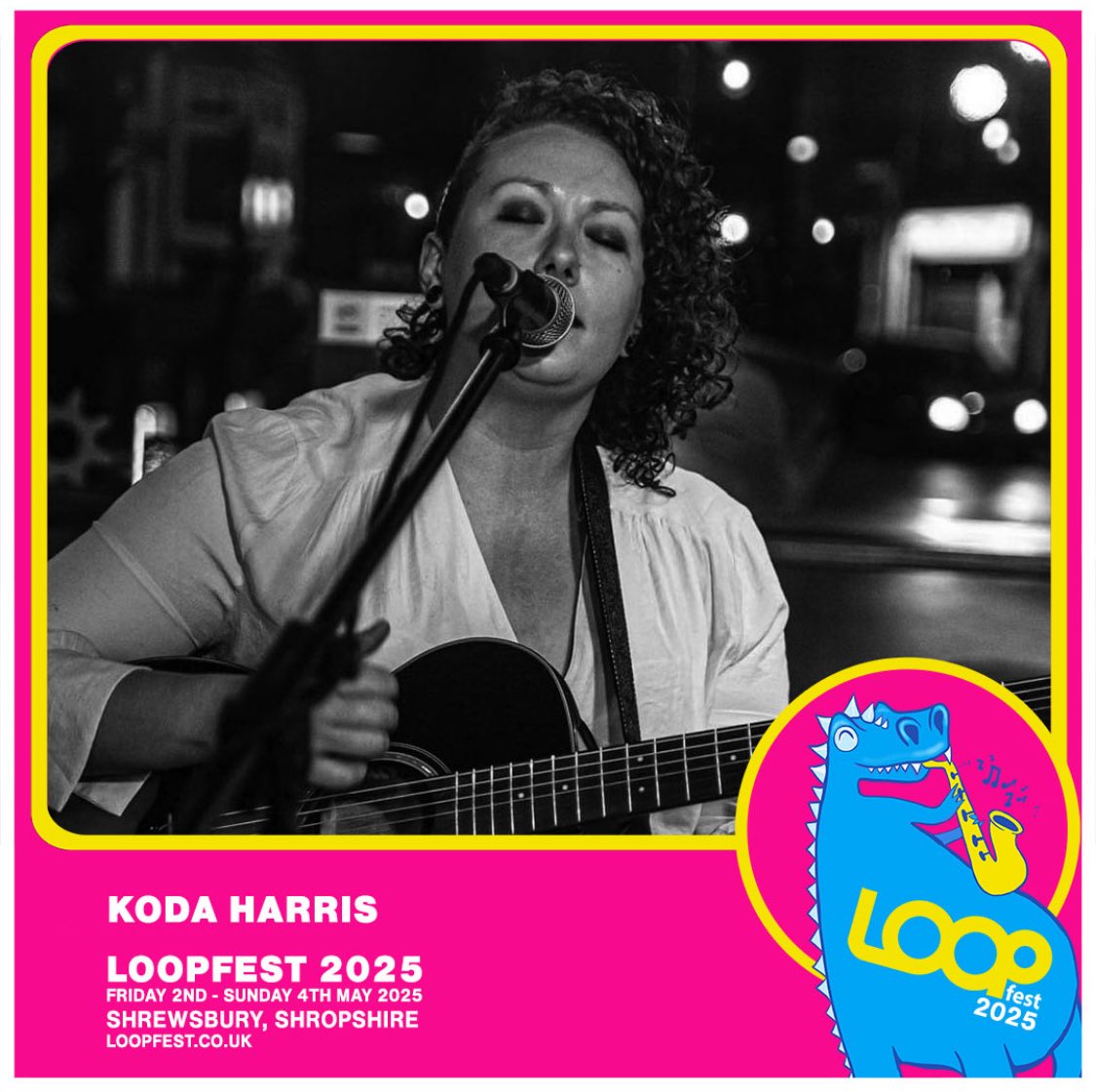 hmvShrewsbury's tweet image. Koda Harris will be performing live in store this Sunday at 2pm as part of @loopfestshropshire - join us! #loopfestival #loopfest #hmvliveandlocal