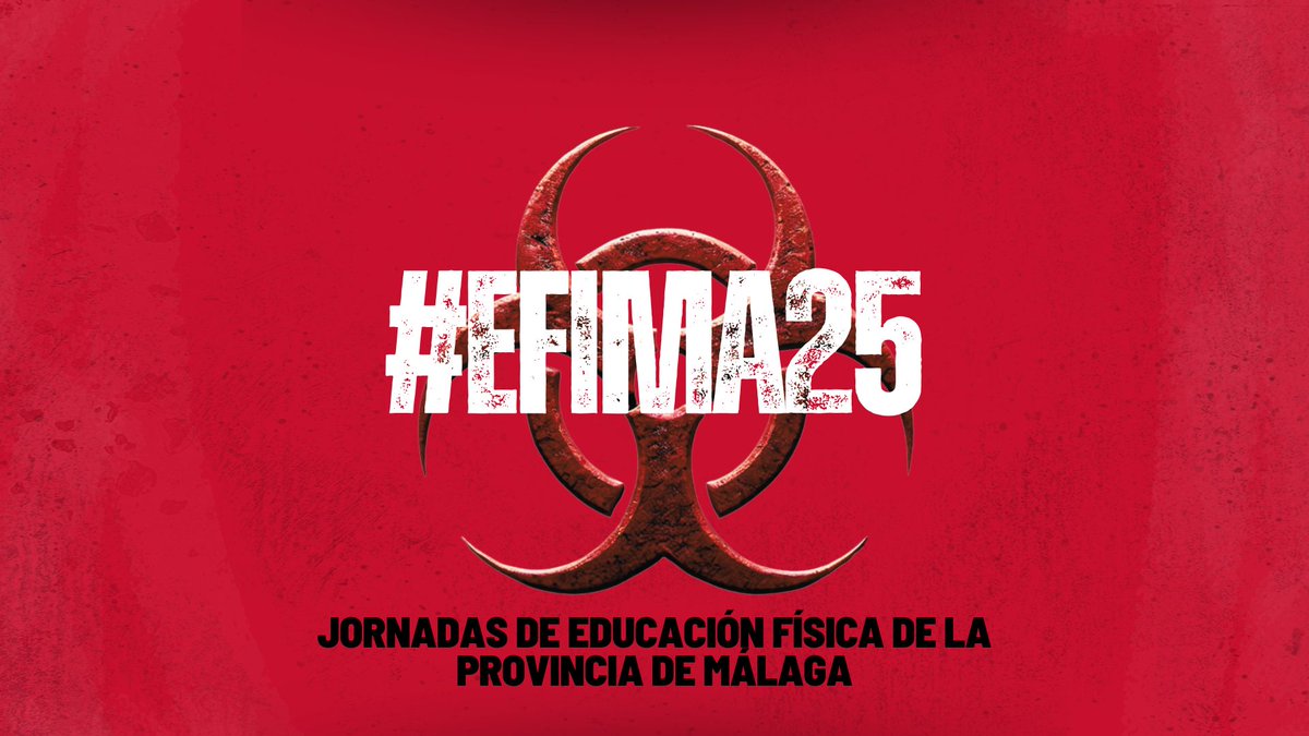 Como lo siguiente tras el #apagón es una #hecatombezombie, la provincia de Málaga
ya está preparada para formar a sus docentes en #EFIMA25 #28MesesDespués 14/15 de mayo en el CEULAJ de Mollina  ¡El futuro de la humanidad está en sus manos y nosotros/as YA ESTAMOS PREPARADOS/AS!