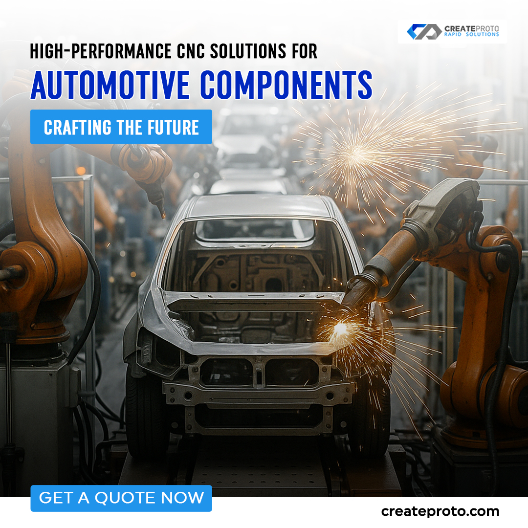From high-performance prototypes to production-ready parts, CreateProto delivers next-gen solutions with unmatched precision. 
Explore how innovation drives the road ahead 
 🔗 createproto.com/industry/autom…
#CNCMachining #AutomotiveInnovation #PrecisionEngineering #AutoTech