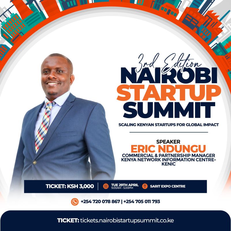 We’re at the Nairobi Tech Summit 2025! Catch our Partnerships lead, Eric Ndungu, on a panel with tech leaders diving into innovation, growth &amp; sustainability.

Visit our booth to learn more about the .KE domain.

#DotKE #NairobiTechSummit