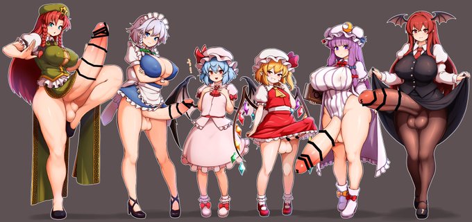 レミリア以外全員爆根ふたなり紅魔館!!!
 レミリア以外全員爆根ふたなり紅魔館!? 
レミリア以外全員爆根ふたなり紅魔館!???!❗️ ‼️⁉️⁉️❗️❓❓❓⁉️⁉️⁉️?❓⁉️⁉️⁉️?❗️ 