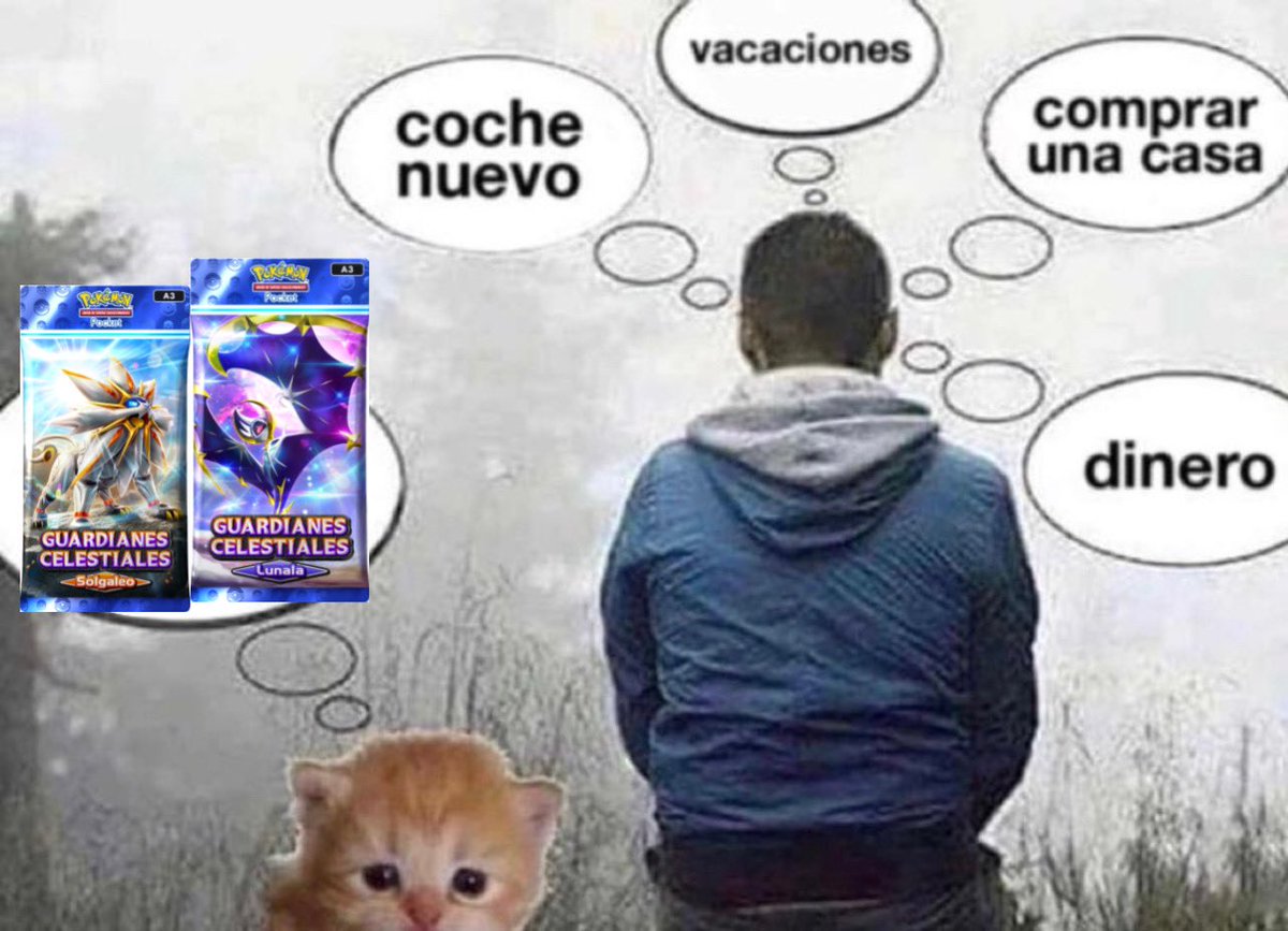 POKEMILLON's tweet photo. Así iniciamos este martes, solo pienso en los nuevos sobres de Pokemon tcg pocket https://t.co/GEBbE1Hv9Z