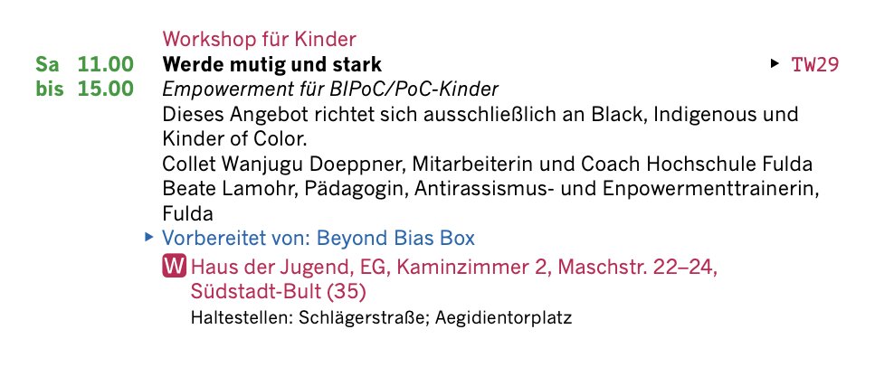 Auf dem diesjährigen Kirchentag finden Veranstaltungen statt, bei denen weiße Kinder ausdrücklich nicht erwünscht sind. „Dieses Angebot richtet sich ausschließlich an Black, Indigenous und Kinder of Color.“