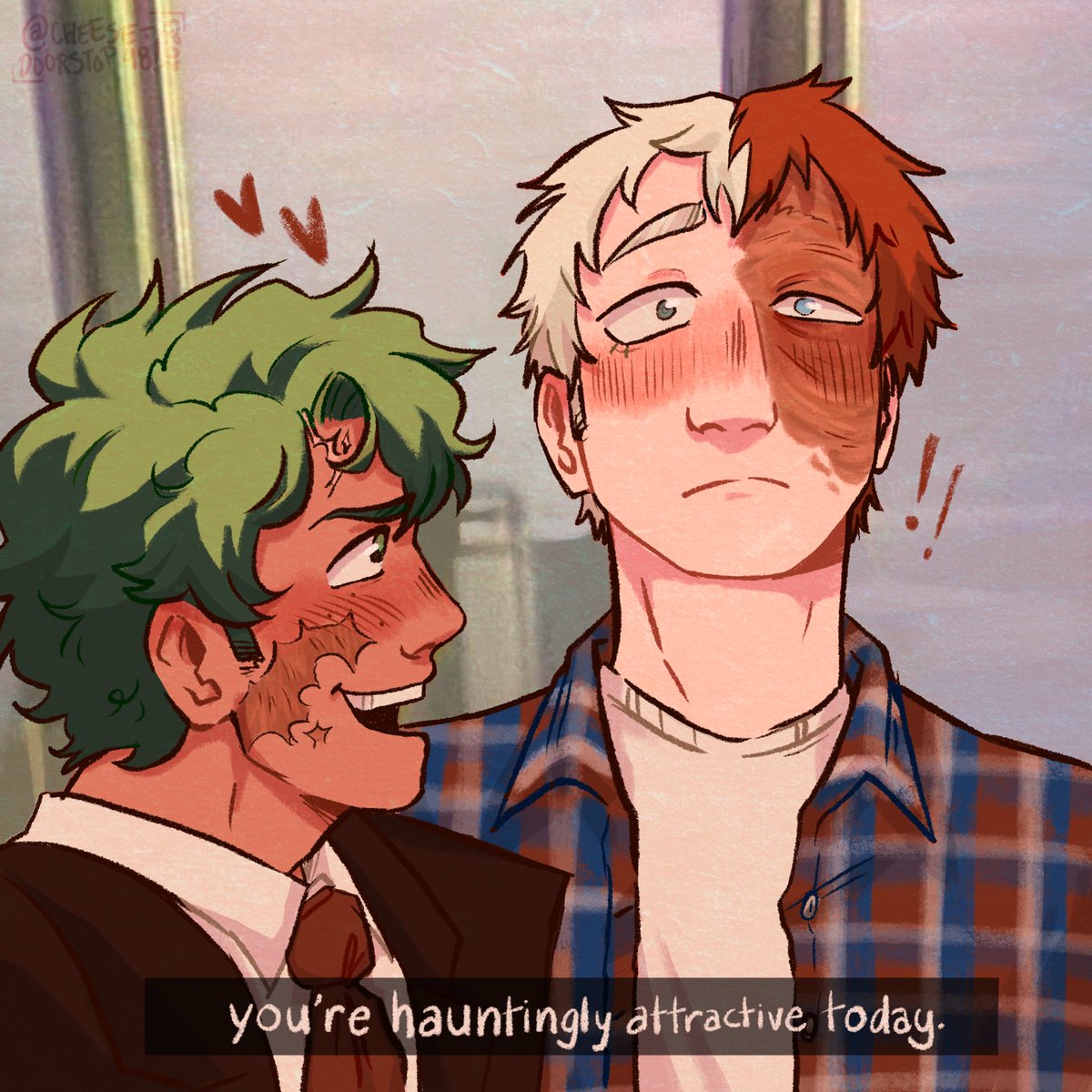 CDoorstop's tweet photo. You’re gonna kill the poor guy, Izuku!! https://t.co/Ks0K8ZbT3S