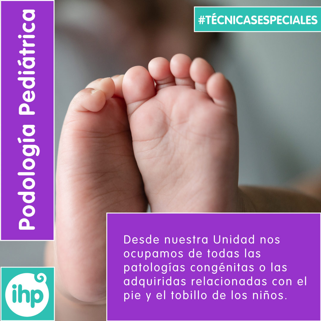 👣En #GrupoIHPcontamos con Unidad de Podología Pediátrica. Especializada en bebés, niños y adolescentes para prevenir  y tratar problemas como alteraciones al caminar, pie plano, uñas encarnadas o verrugas plantares. 

👉 ihppediatria.com/unidad-podolog…

#Podología #PodologíaInfantil