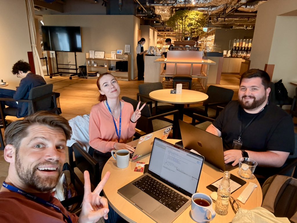 rhiannon_io's tweet image. Coworking in Kyoto! ⛩️ (#RubyKaigi day… 20???)