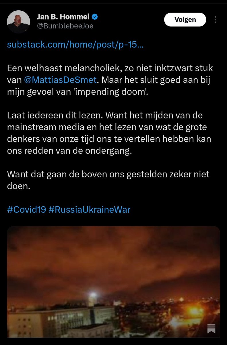 ToKnowOrNot's tweet image. Angst. Dat is wat wappies drijft.
Angst. Maakt dat ze in complottheorieën geloven.
uva.nl/shared-content…

Angst voor 'boven ons gestelden'.
Angst voor autoriteiten.

Angst is sterker dan feiten.
Angst wordt gevoed door leugens.

Angst. Behandelen kan.
psycholoog.nl/klachten/angst